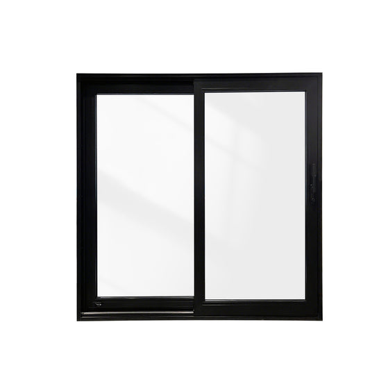 Luvindow Superior Thermal Insulation Aluminum Lift and slide Door 96 in x 96 in 3-9/16 in Jamb, Double-Tempered Low-E Argon Glass, Black Finish, Interior Door, Patio Door