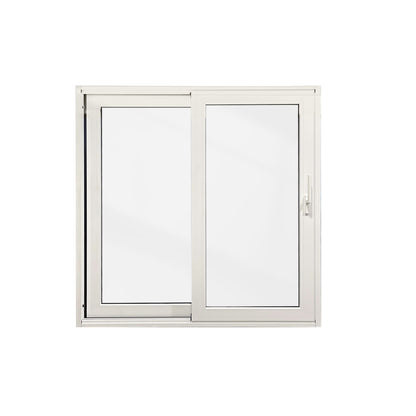Luvindow Superior Thermal Insulation Aluminum Lift and slide Door 96 in x 96 in 3-9/16 in Jamb, Double-Tempered Low-E Argon Glass, White Finish, Interior Door, Patio Door