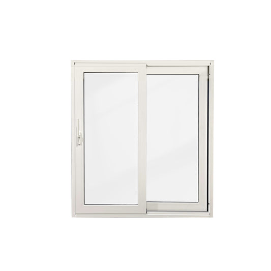 Luvindow Superior Thermal Insulation Aluminum Lift and slide Door 72 in x 80 in 3-9/16 in Jamb, Double-Tempered Low-E Argon Glass, White Finish, Interior Door, Patio Door