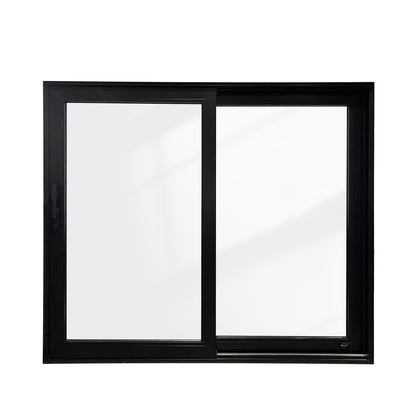 Luvindow Superior Thermal Insulation Aluminum Lift and slide Door 72 in x 80 in 3-9/16 in Jamb, Double-Tempered Low-E Argon Glass, Black Finish, Interior Door, Patio Door