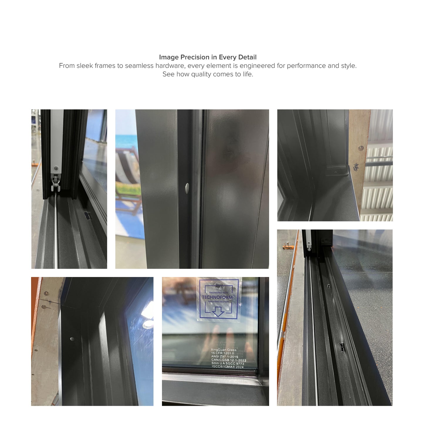 Luvindow Superior Thermal Insulation Aluminum Lift and slide Door 72 in x 80 in 3-9/16 in Jamb, Double-Tempered Low-E Argon Glass, Black Finish, Interior Door, Patio Door